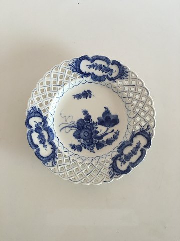 Royal Copenhagen Blue Flower Curved Pierced Plate No 1636