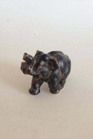Royal Copenhagen Stoneware Figurine of a Elephant No 20220