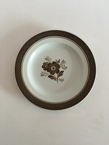 Royal Copenhagen Brown Tranquebar Luncheon Plate No 946