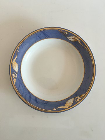 Royal Copenhagen Blue Magnolia Deep Plate No 605