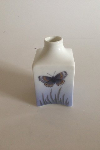 Royal Copenhagen Art Nouveau Vase with Butterfly No 188/653