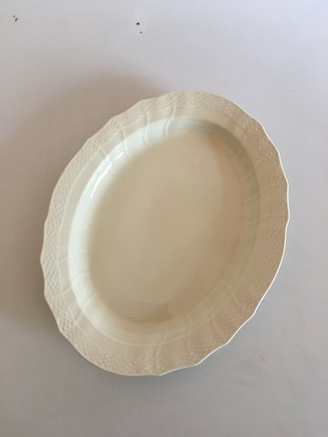 Royal Copenhagen Josephine Creme Curved Oval Platter