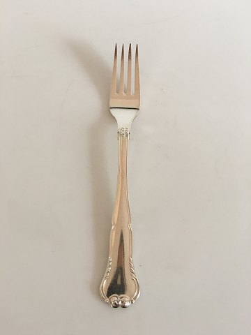 Leonora Christine Prima Silver Plated ES Dinner Fork  Kronen / Hans Hansen Metal