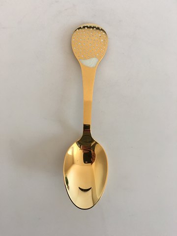 A. Michelsen Christmas Spoon 2006 In Gilded Sterling Silver with Enamel