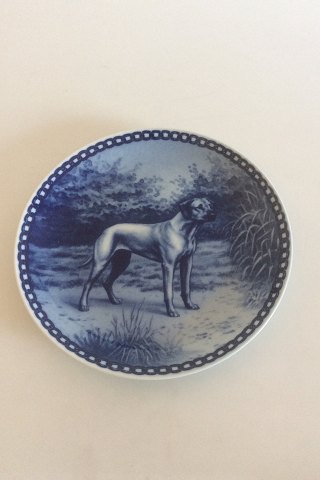 Tove Svendsen Original Dog Plate Denmark Rhodesian Ridgeback, Sudafrikanishche 
Pronkrug