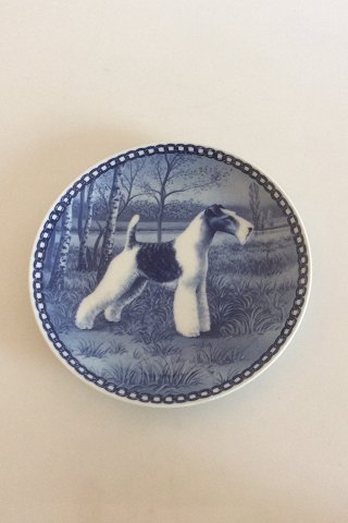 Tove Svendsen Original Dog Plate Denmark Ruhåret Foxterrier, Stravharig 
Foxterrier, Rauhaariger Foxterrier, Wire-Haried Fox Terrier