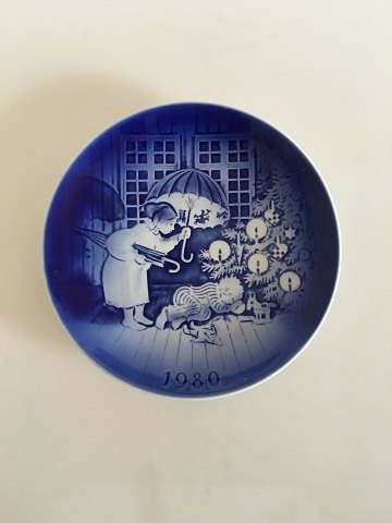 Desirée H.C. Andersen Fairytale Christmas Plate 1980. "Willie Winkie"