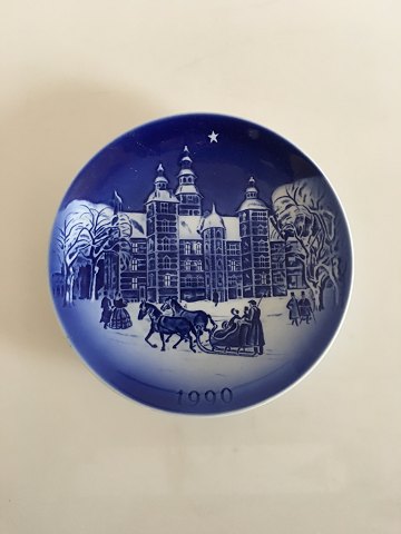 Desirée H.C. Andersen Fairytale Christmas Plate 1990. "The Picture Book, 
Rosenborg Castle"