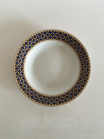 Royal Copenhagen Liselund Dark Blue Deep Plate No 305