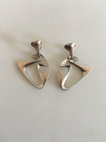 Georg Jensen Sterling Silver Henning Koppel Earrings No 125