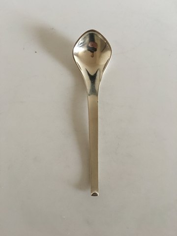 Hans Hansen Linje Sterling Silver Soup Spoon.