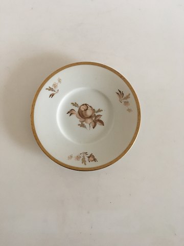 Royal Copenhagen Brown Rose Side Plate No 10522
