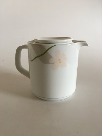 Bing & Grondahl Grey Orchid Coffee Pot No 414
