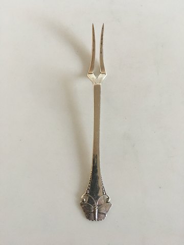 Butterfly Cold Cuts Fork in Silver