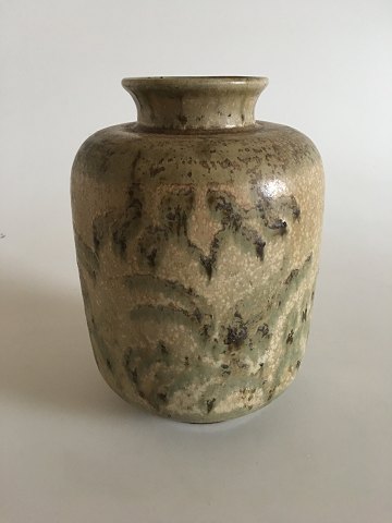 Royal Copenhagen Stoneware Vase by Knud Kyhn