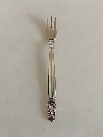 Georg Jensen Sterling Silver Acorn Oyster Fork No 064