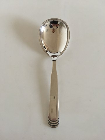 Hans Hansen Arvesølv No. 15 Serving Spoon In Sterling Silver