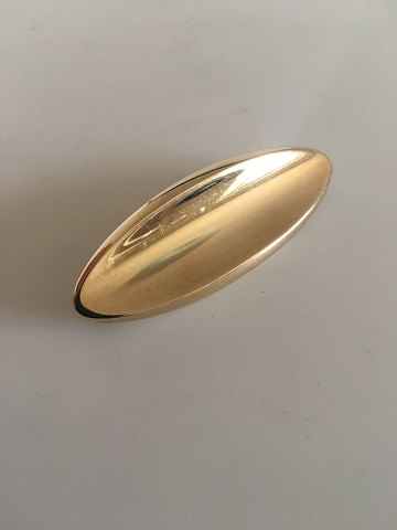 Hans Hansen 14K Gold Brooch No 102