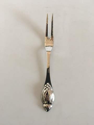 Evald Nielsen No 6 Cold Cuts Fork in Silver