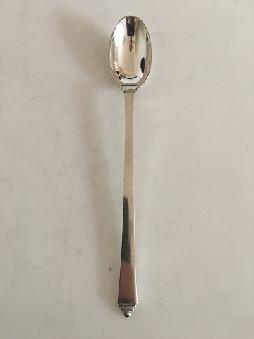 Georg Jensen Sterling silver Pyramid Long Teaspoon/Ice Teaspoon No 37