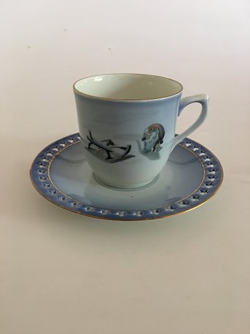 Bing & Grøndahl Harald Wiberg Christmas Coffee Cup with Saucer No 3504/616