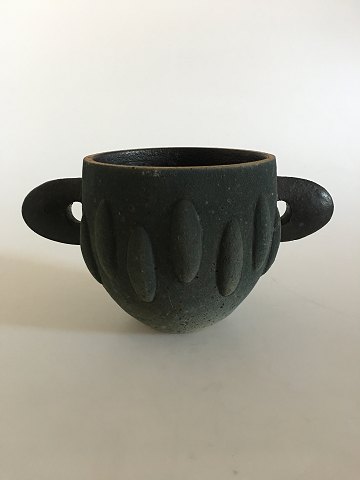 Royal Copenhagen Unique Modern Stoneware Vase by Pia Langelund