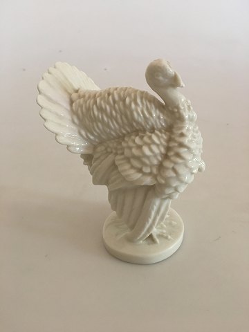 Nymphenburg Blanc de Chine Figurine of Turkey