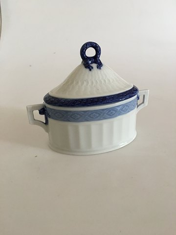 Royal Copenhagen Blue Fan Sugar Bowl with Lid No. 11544