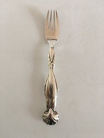 Georg Jensen "Ornamental" Sterling Silver Fish Fork No. 55