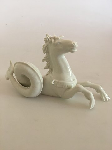 Royal Copenhagen Blanc de Chine Merhorse Decorative Table Figurine