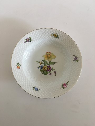 Bing & Grondahl Saxon Flower Deep Soup Plate No 22