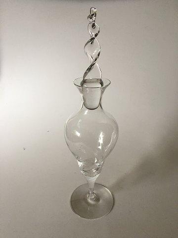 "Xanadu" Arje Griegst Glass Decanter from Holmegaard