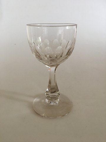 Holmegaard Derby Claret Glass 14 cm H.