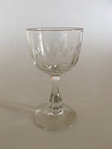 Holmegaard Derby White Wine Glass 13 cm H