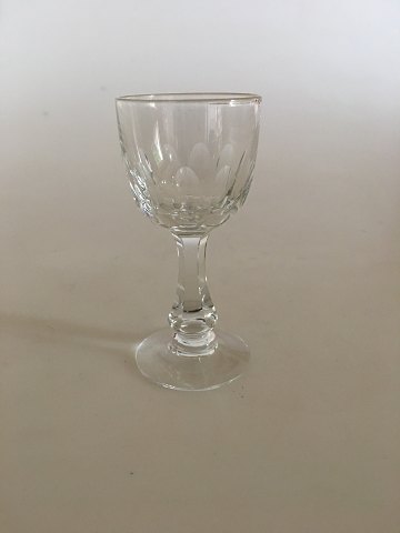 Holmegaard Derby Schnapps Glass 8.5 cm H.