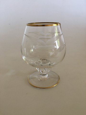 Lyngby Seagull Cognac Glass from Lyngby Glassworks