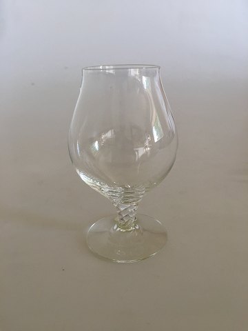 "Amager / Twist" Cognac Glass from Kastrup Glasværk / Holmegaard