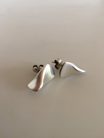 Georg Jensen Sterling Silver Earrings (Stickers) No. 116A by Edvard Kindt-Larsen