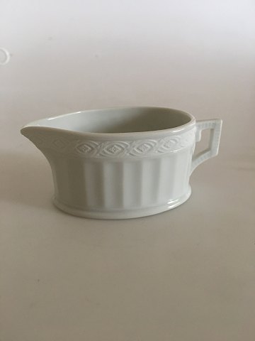 Royal Copenhagen White Fan Creamer No. 11562