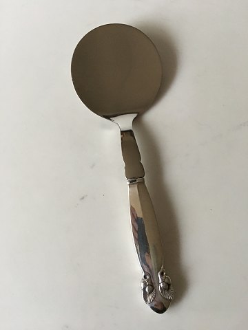 Georg Jensen Bittersweet Croustade Server in Sterling Silver and Stainless Steel 
No 160