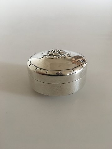 Georg Jensen Sterling Silver Pillbox No. 79G