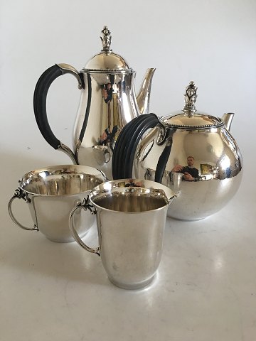 Georg Jensen Sterling Silver Coffee and Tea Set No. 456