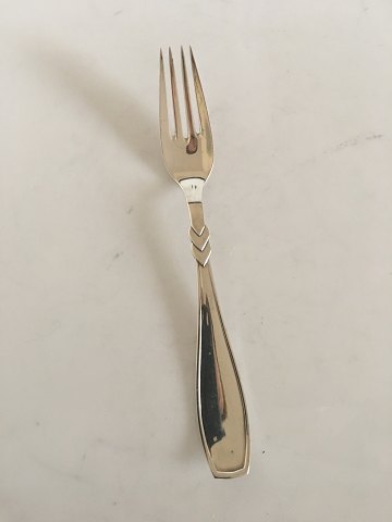 "Rex" Dinner Fork in Silver. 19.5 cm. W & S Sorensen