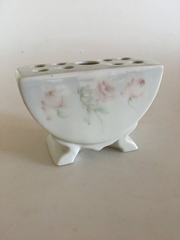 Heubach Art Nouveau Vase with multiple Flower Holes.