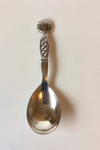 Georg Jensen Sterling Silver Ornamental Serving Spoon No 83