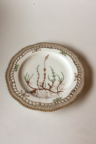 Royal Copenhagen Flora Danica Lunch Plate with pierced border no. 3554.