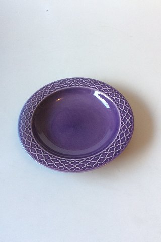 Bing & Grondahl / Kronjyden Purple "Cordial" Deep Plate No. 322.