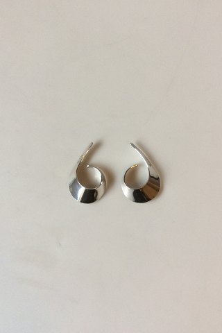 Tone Vigeland Sterling Silver Sling Earrings from Norway