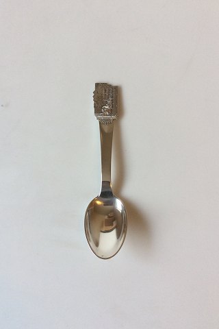 H.C. Andersen Fairy tale Child Spoon in Silver. The Little Match Girl