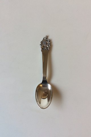 H.C. Andersen Fairy tale Child Spoon in Silver. The Swineherd